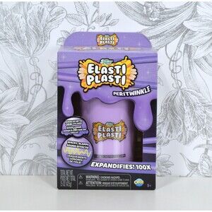 Slimy ELASTI PLASTI 100x Expandable Slime PERITWINKLE Purple 15oz New